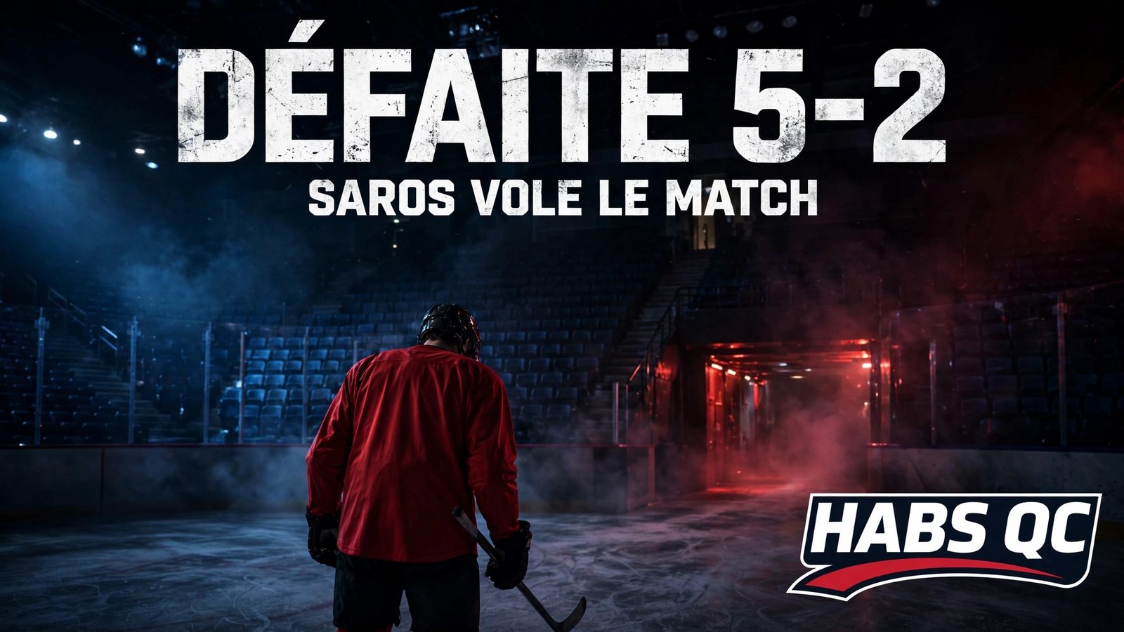 Défaite 5-2 : Saros vole le match au Centre Bell